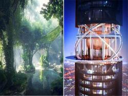 沒有最狂只有更狂！杜拜耗資90億台幣打造世界第一座「人造熱帶雨林五星級飯店」，無邊天空泳池簡直美瞎我的眼！