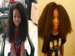 這位8歲小孩「留了2年的超級爆炸頭」被眾人紛紛訕笑，但等到他前去理髮店時…大家都震撼於真正的原因！