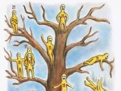 英國超紅心理測驗！樹上有21個小黃人，選你最想待的位置！有夠準！