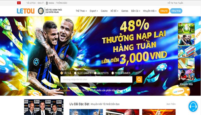Cách đăng ký/đăng nhập nhà cái Letou