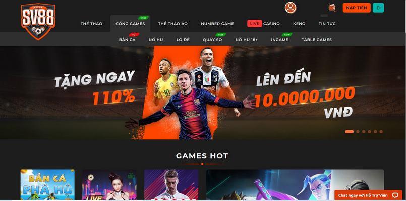 Giới thiệu tổng quan nhà cái uy tín SV88