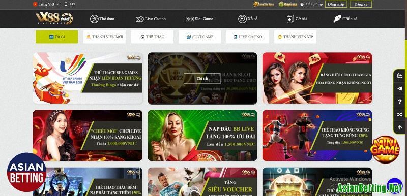 Cách đăng ký/đăng nhập nhà cái VX88Esball