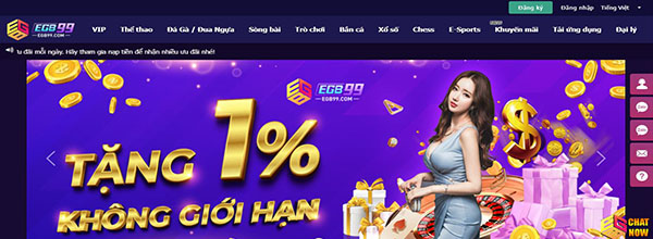 Sản phẩm cá cược tại nhà cái EGB99