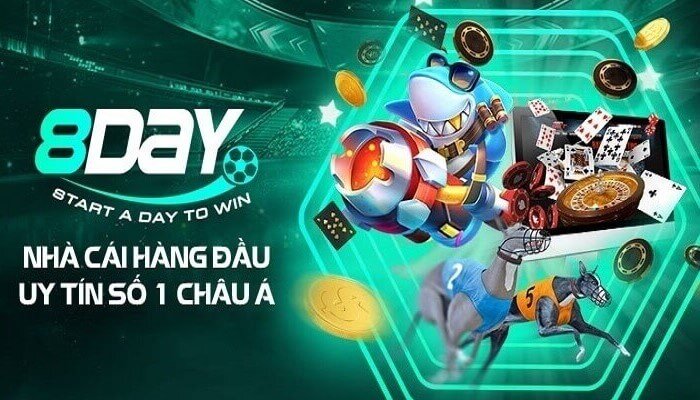 8Day – Nhà cái giải trí hàng đầu thị trường Châu Á