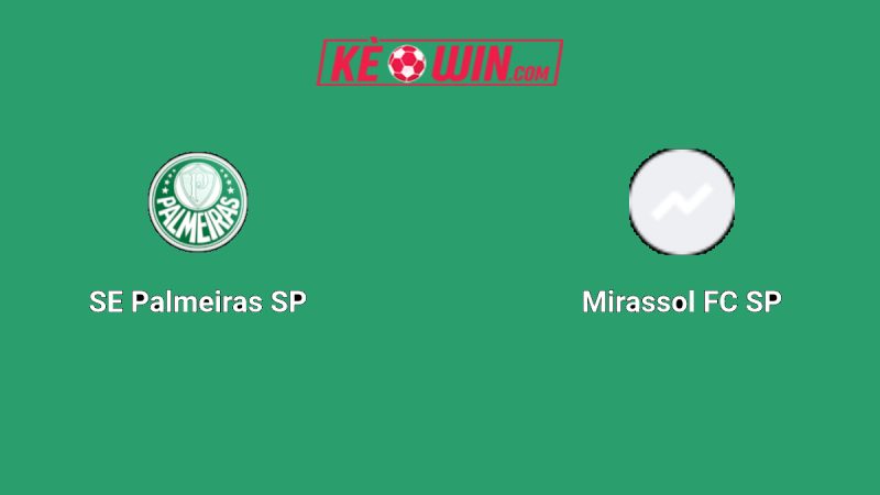 Palmeiras vs Mirassol – Kèo bóng đá 05h00 17/07/2025 – VĐQG Brazil