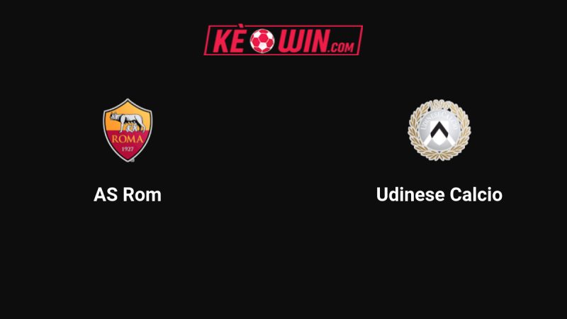 Roma vs Udinese – Kèo bóng đá 00h00 10/11/2025 – VĐQG Italia